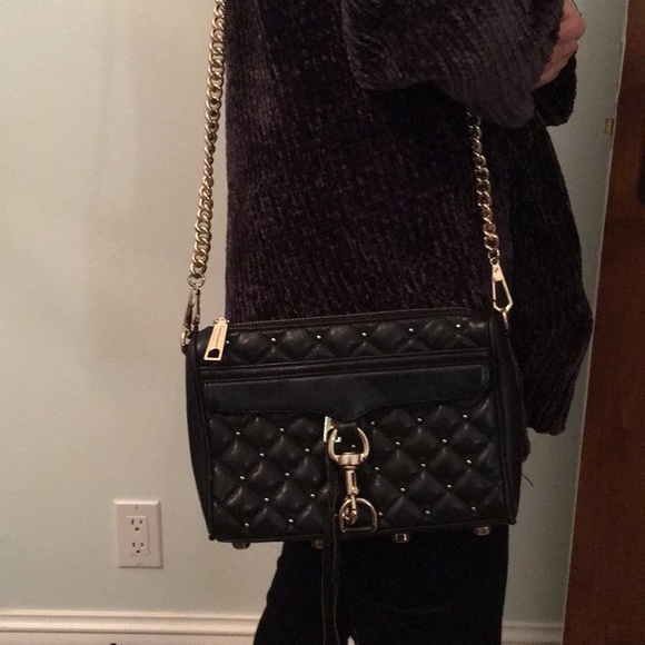 Rebecca minkoff studded crossbody bag - Picture 4 of 7